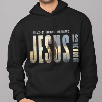 Jesus Is King Christian Hoodie