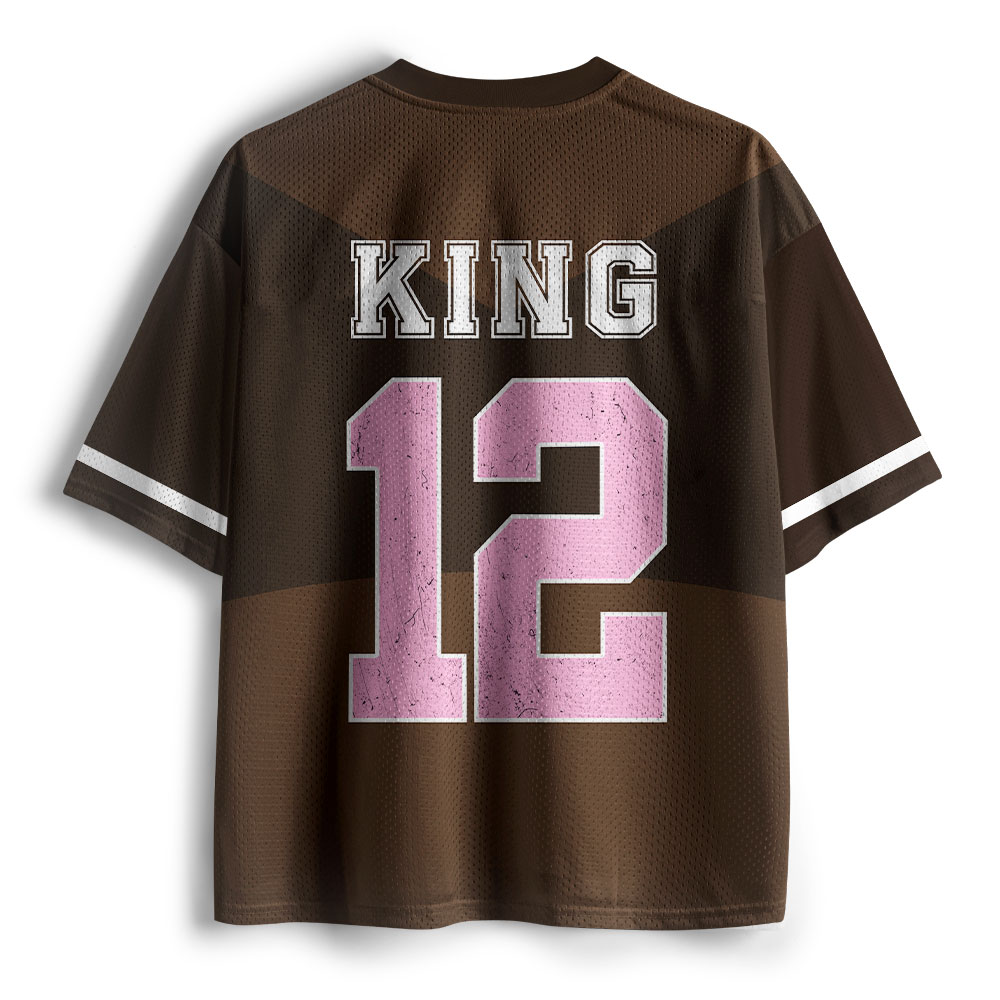 Jesus Is King Christian Mesh Jersey
