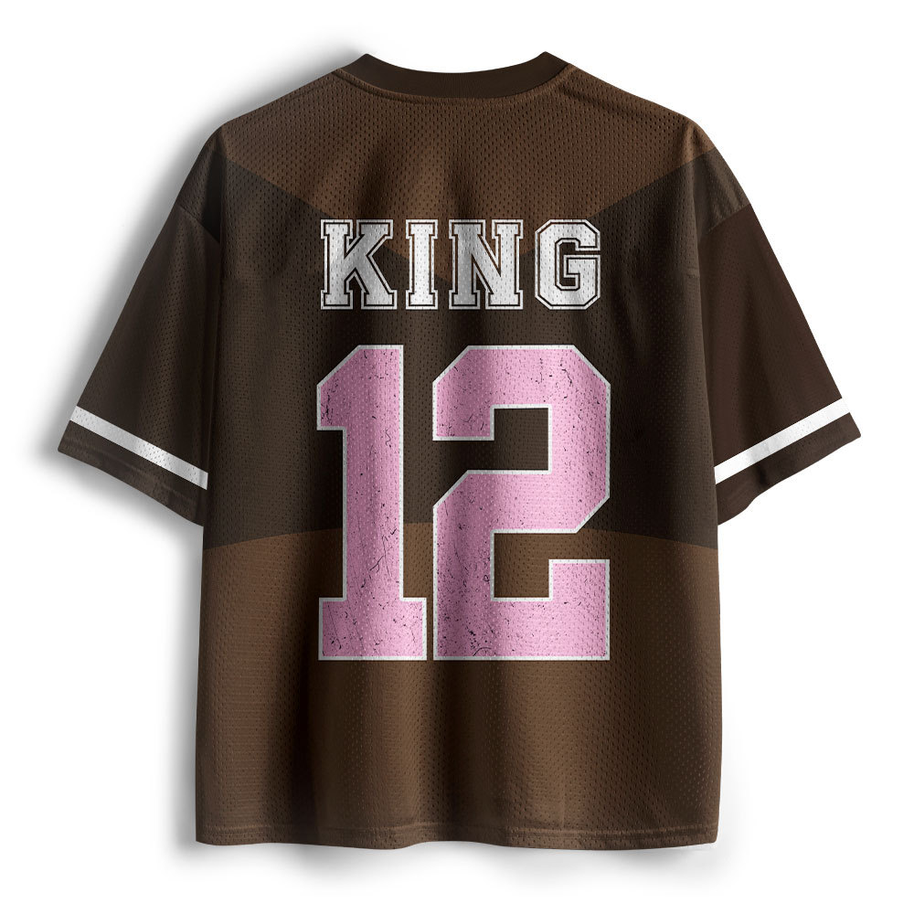 Jesus Is King Christian Mesh Jersey