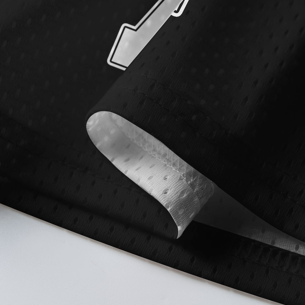 Jesus Is King Christian Black Mesh Jersey