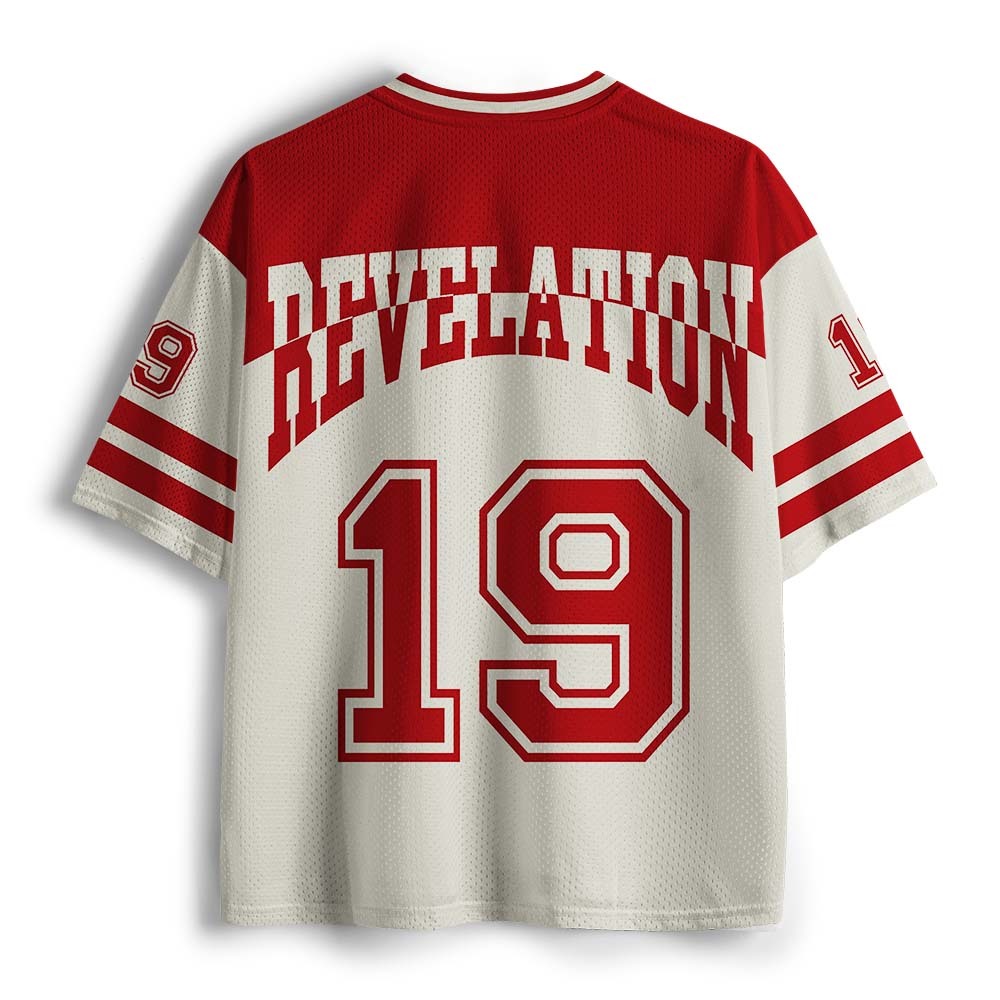 Jesus Is King Christian Mesh Jersey