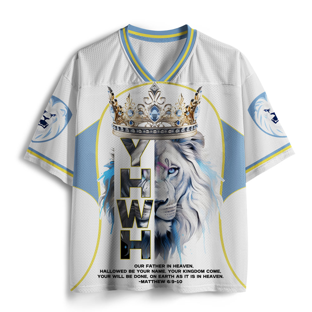 Jesus Is King Christian Mesh Jersey