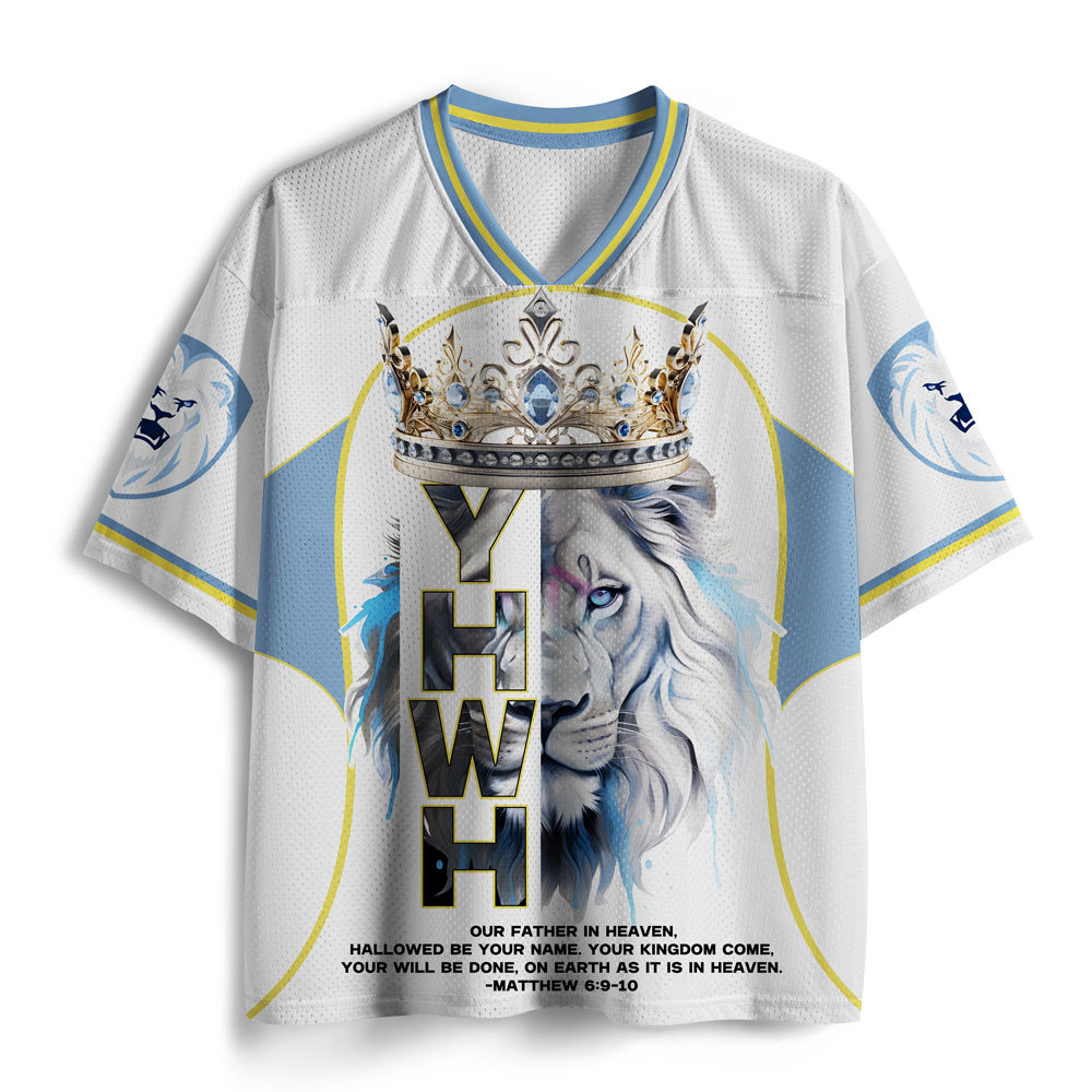 Jesus Is King Christian Mesh Jersey