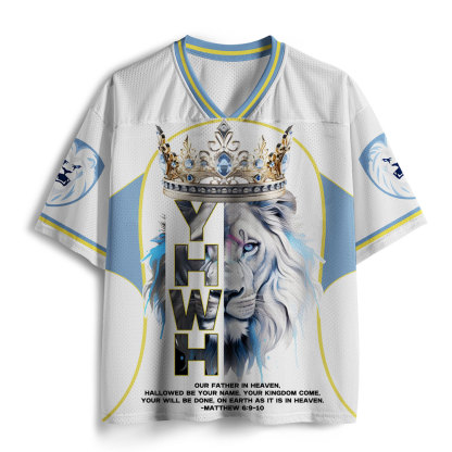 Jesus Is King Christian Mesh Jersey