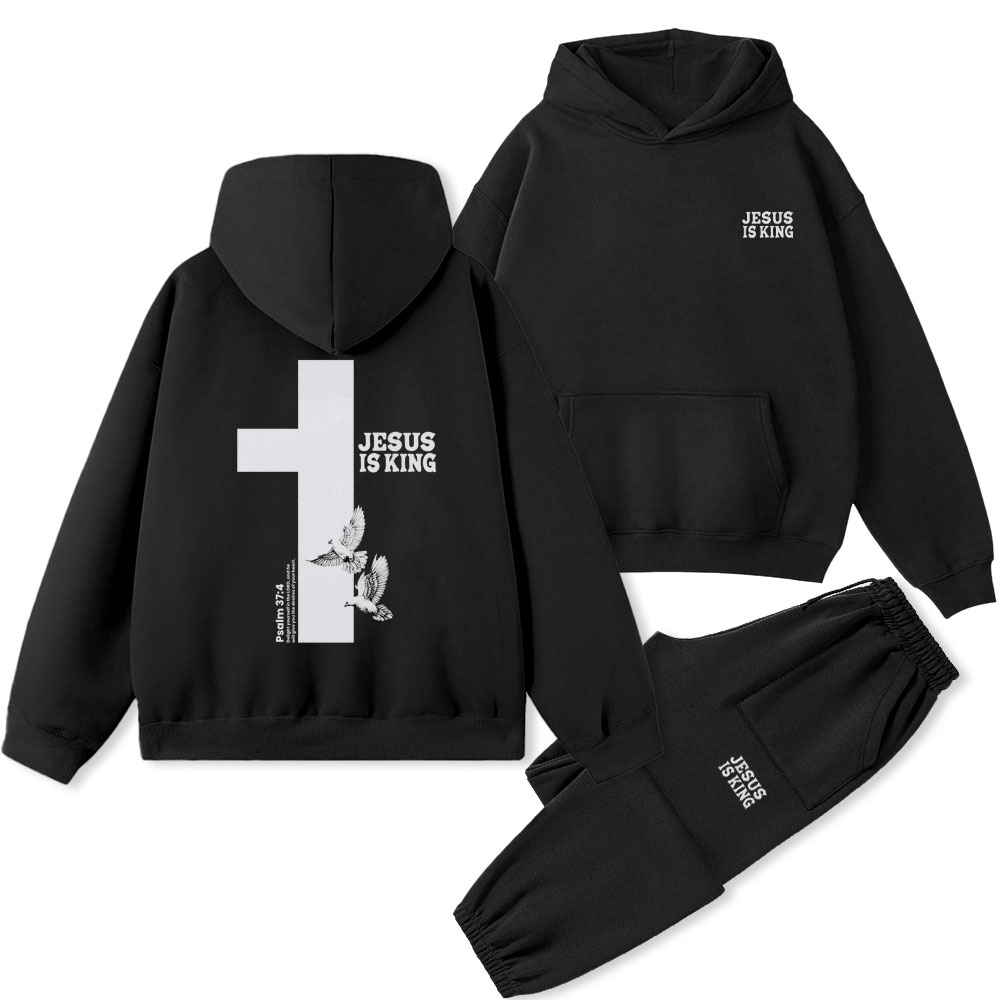 Sample Christian Fleece Hoodie Set Sale - GuidingCross
