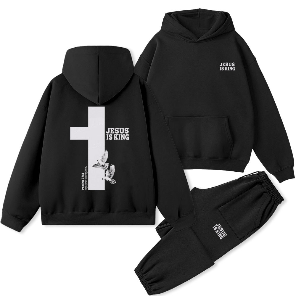 Sample Christian Fleece Hoodie Set Sale - GuidingCross