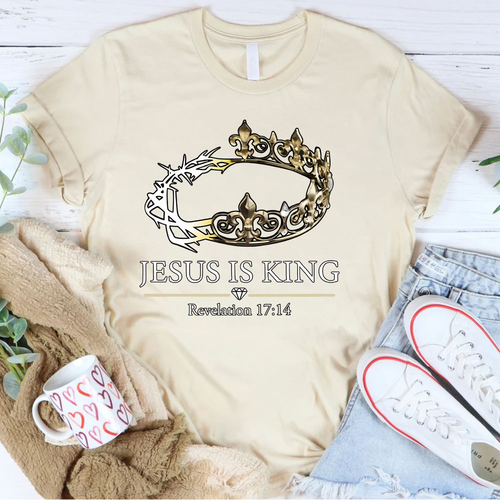 Jesus Is King Christian T-Shirt
