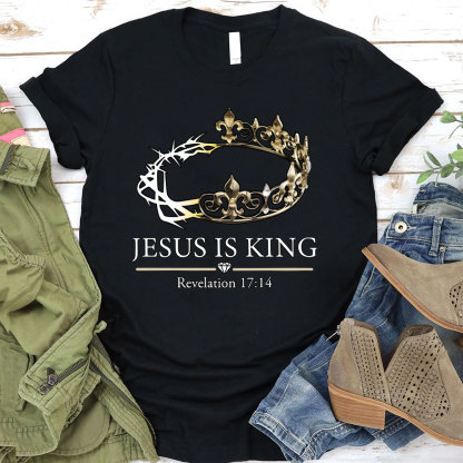 Jesus Is King Christian T-Shirt