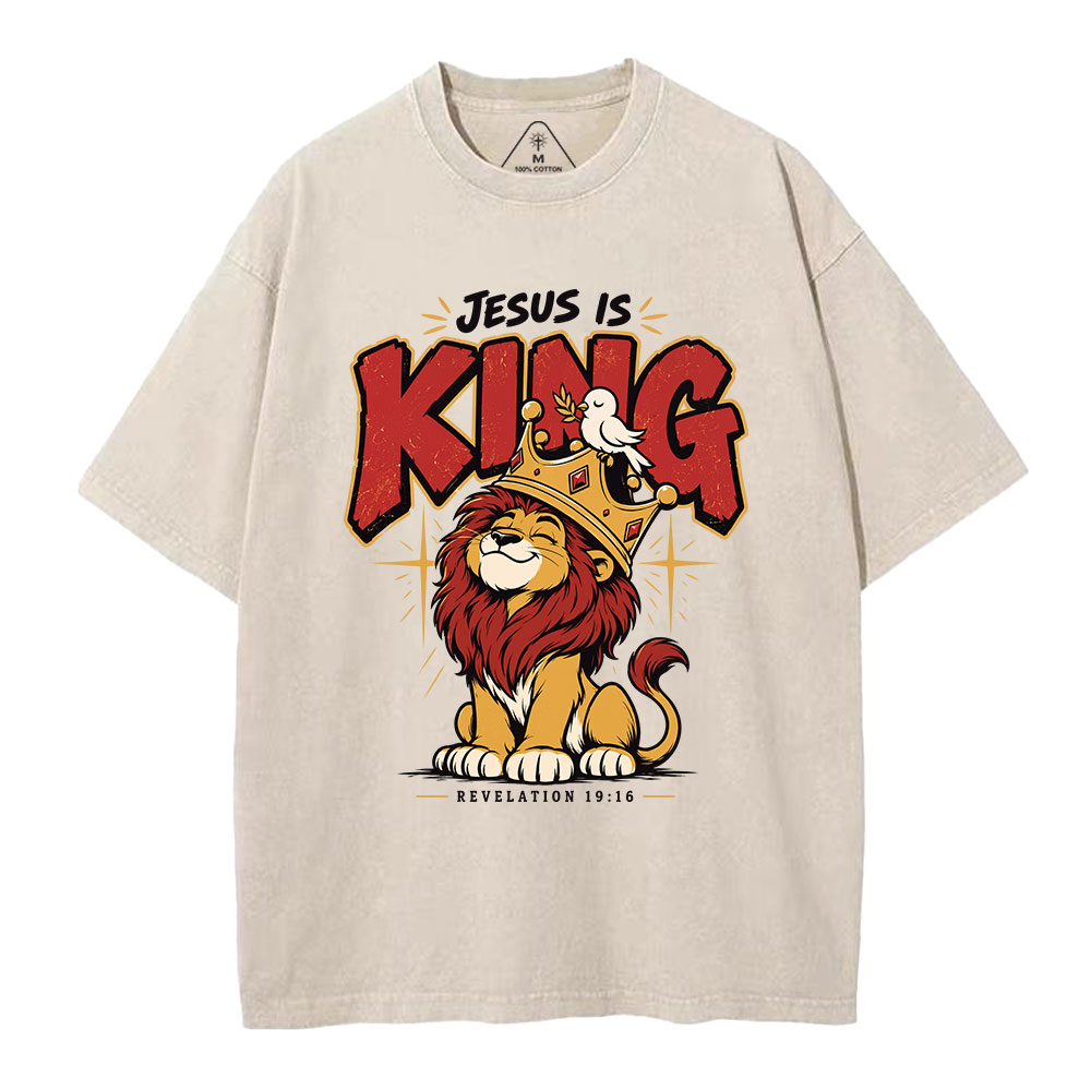 Sleep In Peace God Is Awake Christian Washed T-Shirt  Sale - GuidingCross