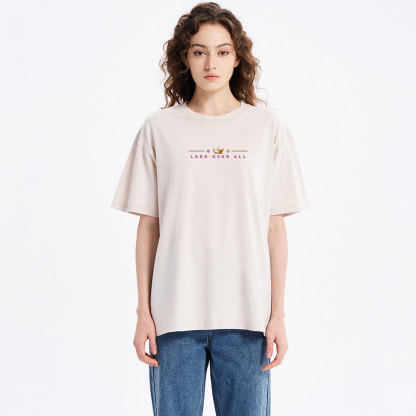 Jesus Is King Christian Washed T-Shirt