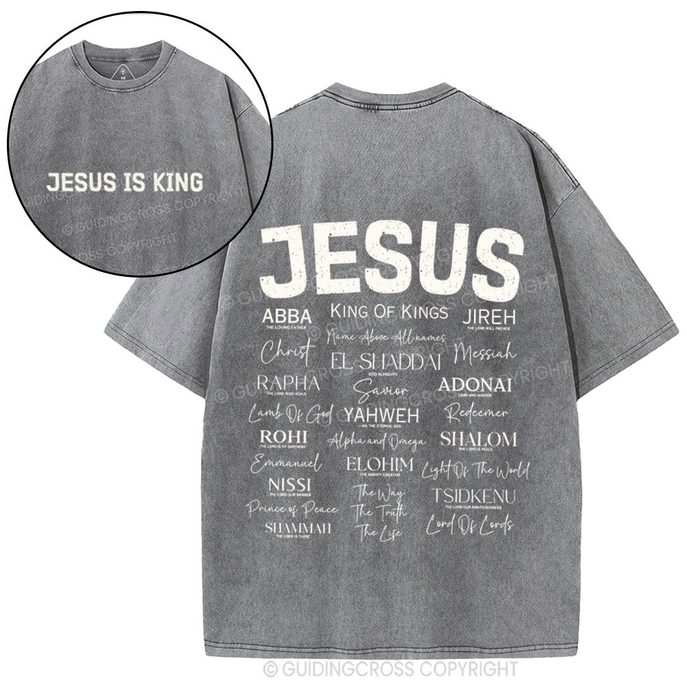Fish & Loaves  Christian Washed T-Shirt