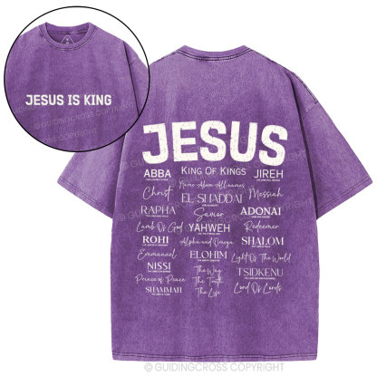 Fish & Loaves  Christian Washed T-Shirt