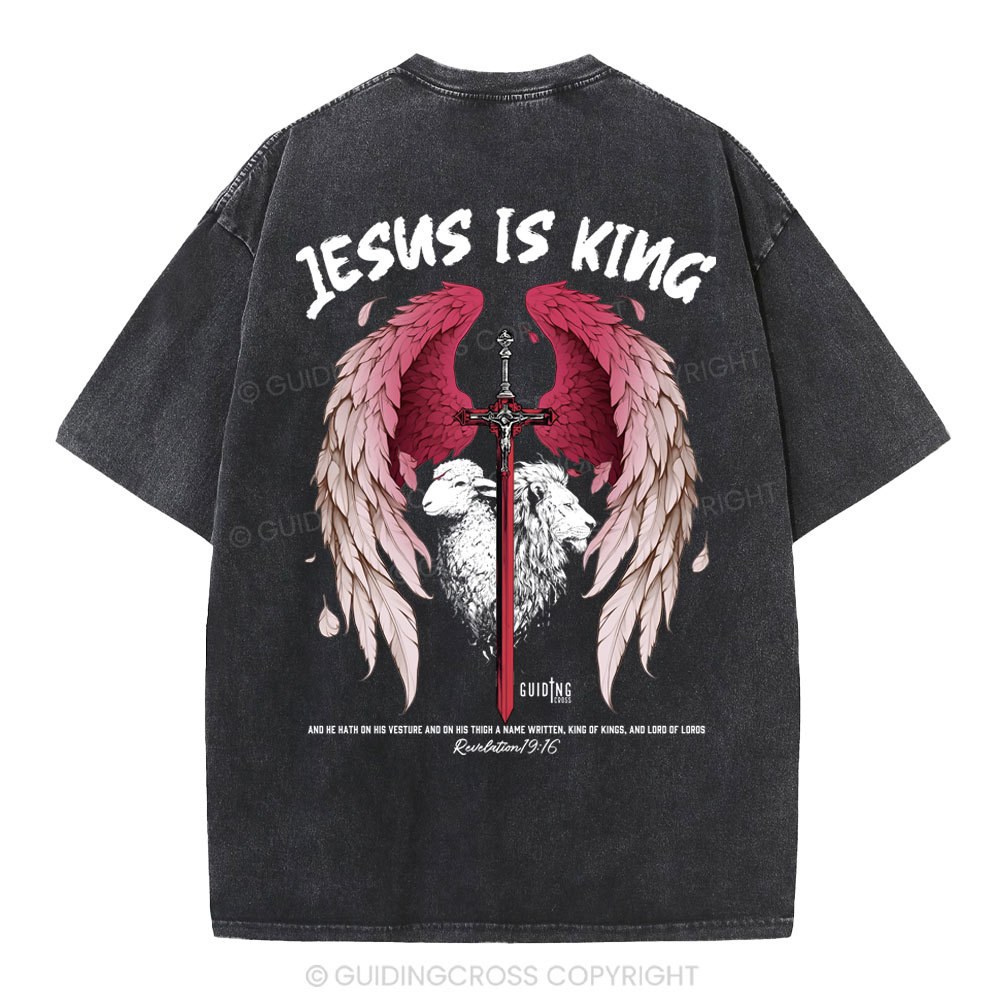 New-Sample Christian Washed T-Shirt Sale - GuidingCross
