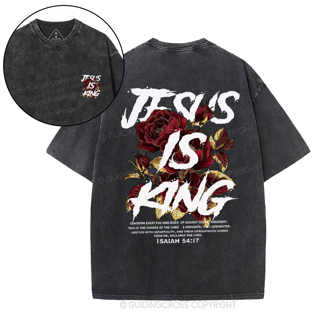New-Sample Christian Washed T-Shirt Sale - GuidingCross
