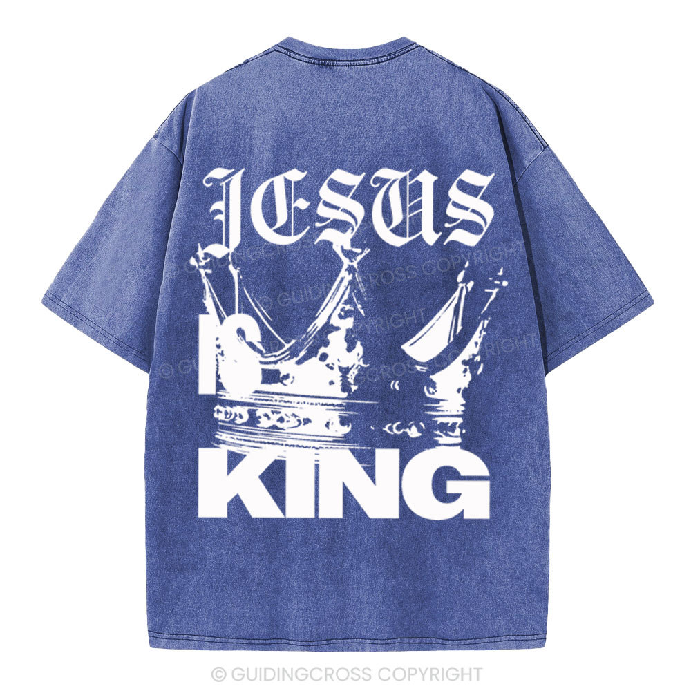 Jesus Christ Christian Washed T-Shirt