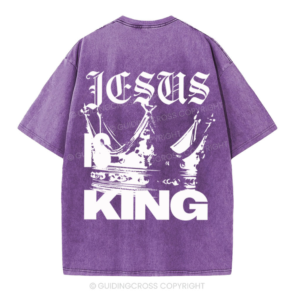 Jesus Christ Christian Washed T-Shirt