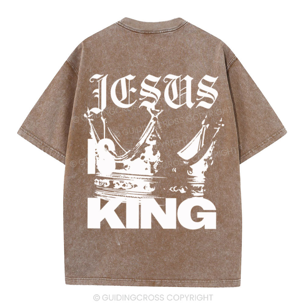 Jesus Christ Christian Washed T-Shirt