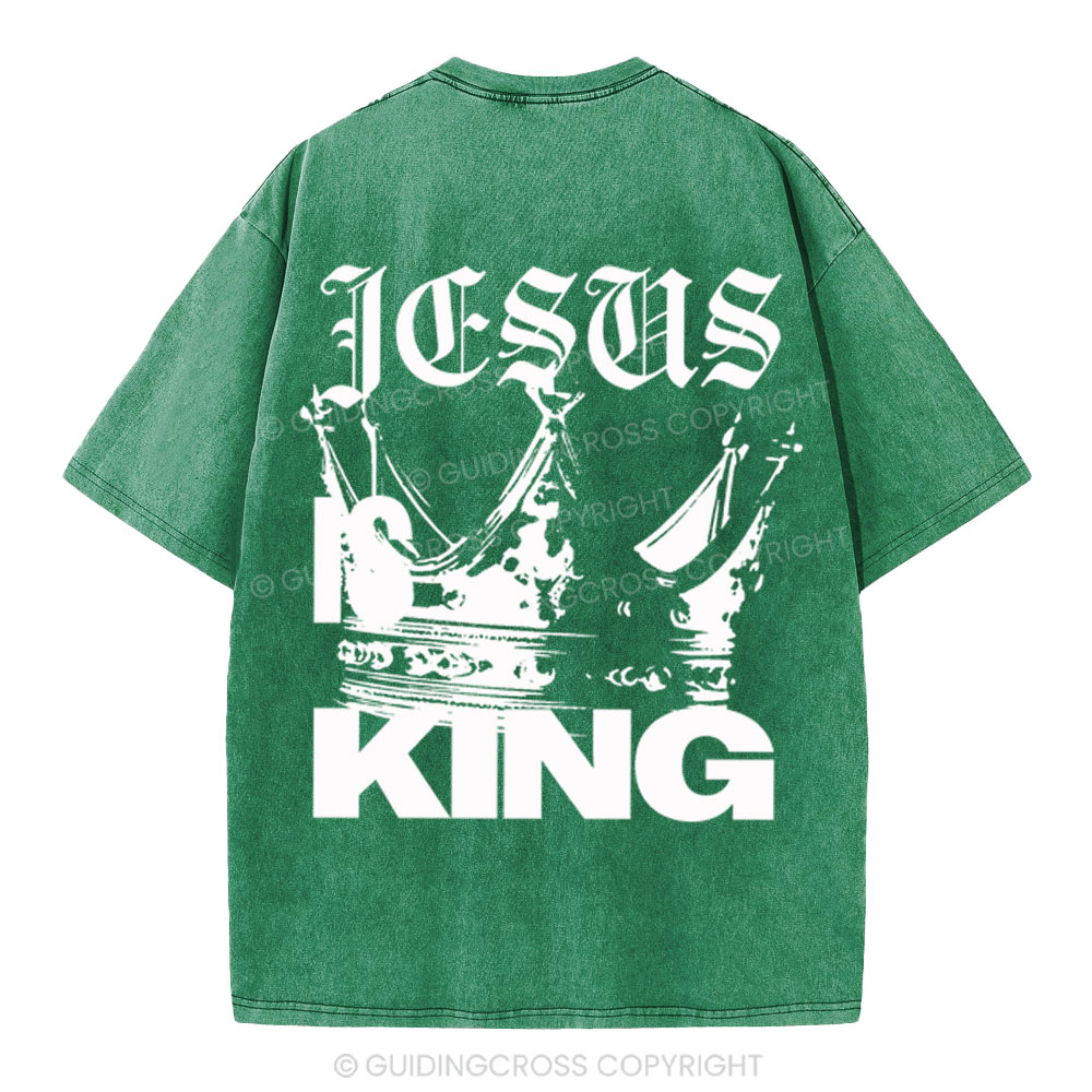 Jesus Christ Christian Washed T-Shirt