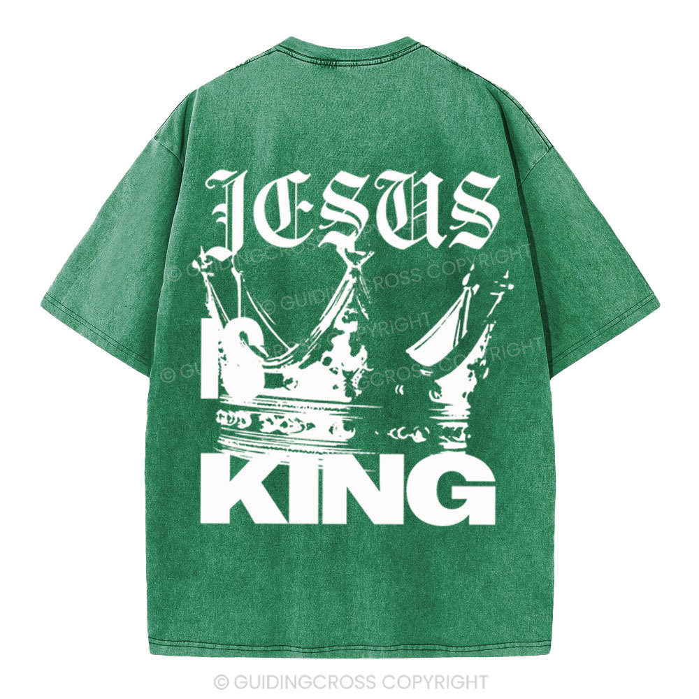 Jesus Christ Christian Washed T-Shirt