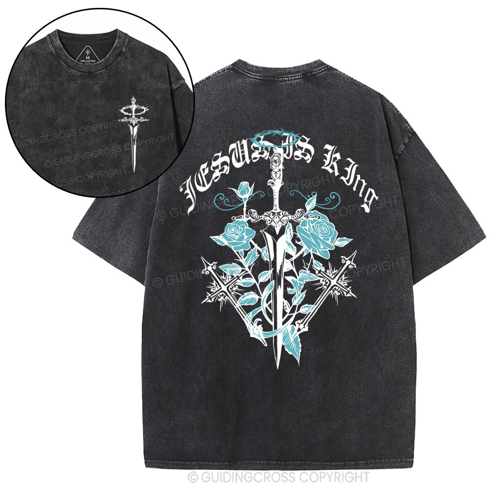 New-Sample Christian Washed T-Shirt Sale - GuidingCross