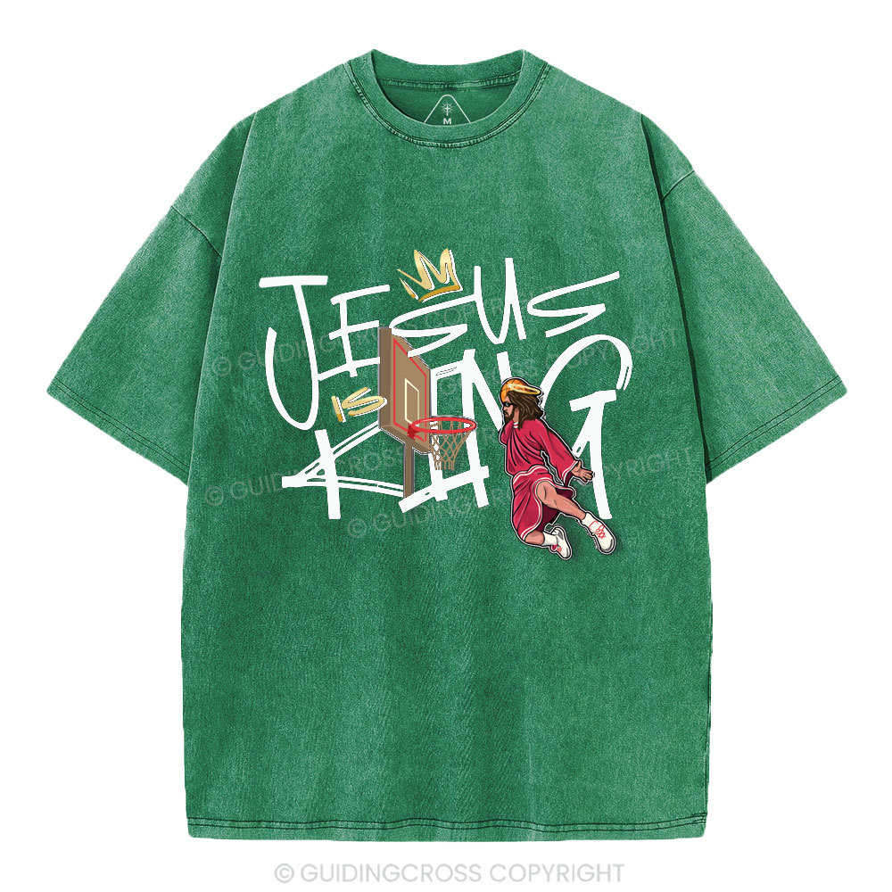 Jesus Is King Washed T-Shirt
