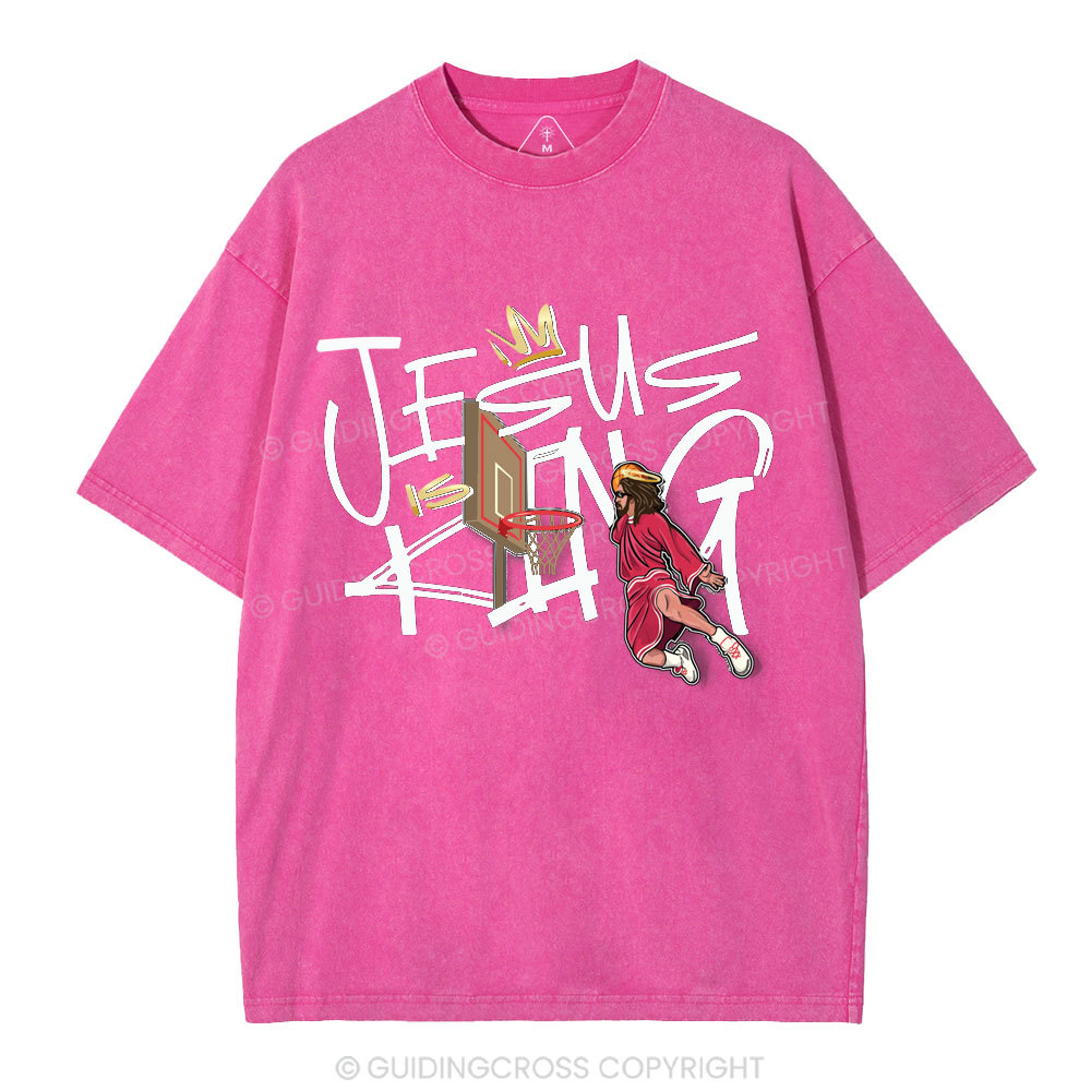 Jesus Is King Washed T-Shirt