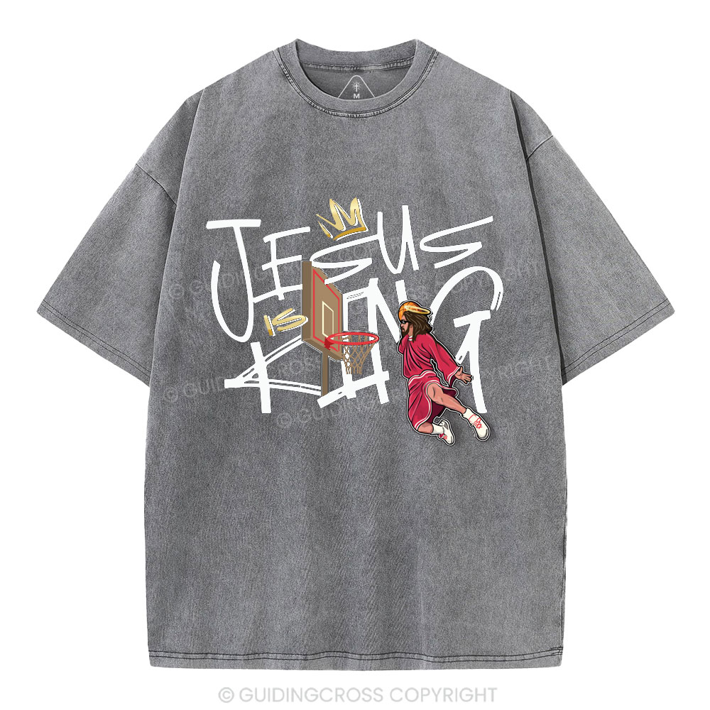 Jesus Is King Washed T-Shirt