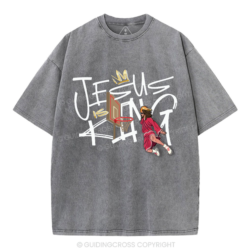 Jesus Is King Washed T-Shirt