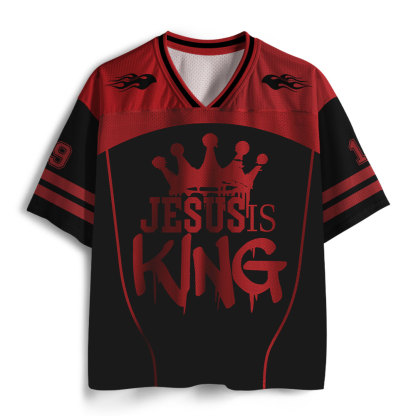Jesus Is KingChristian Mesh Jersey
