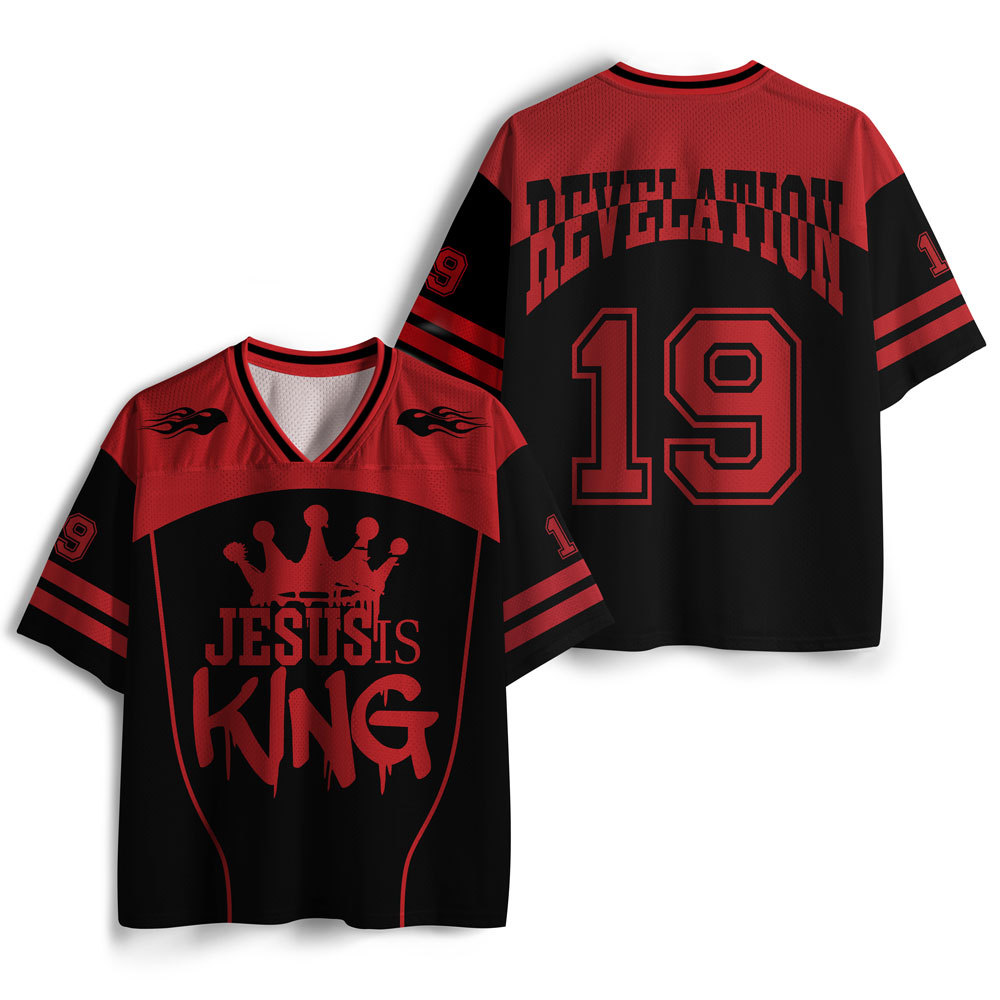 Jesus Is KingChristian Mesh Jersey
