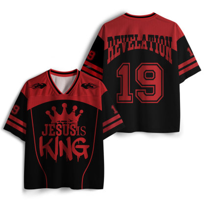 Jesus Is KingChristian Mesh Jersey