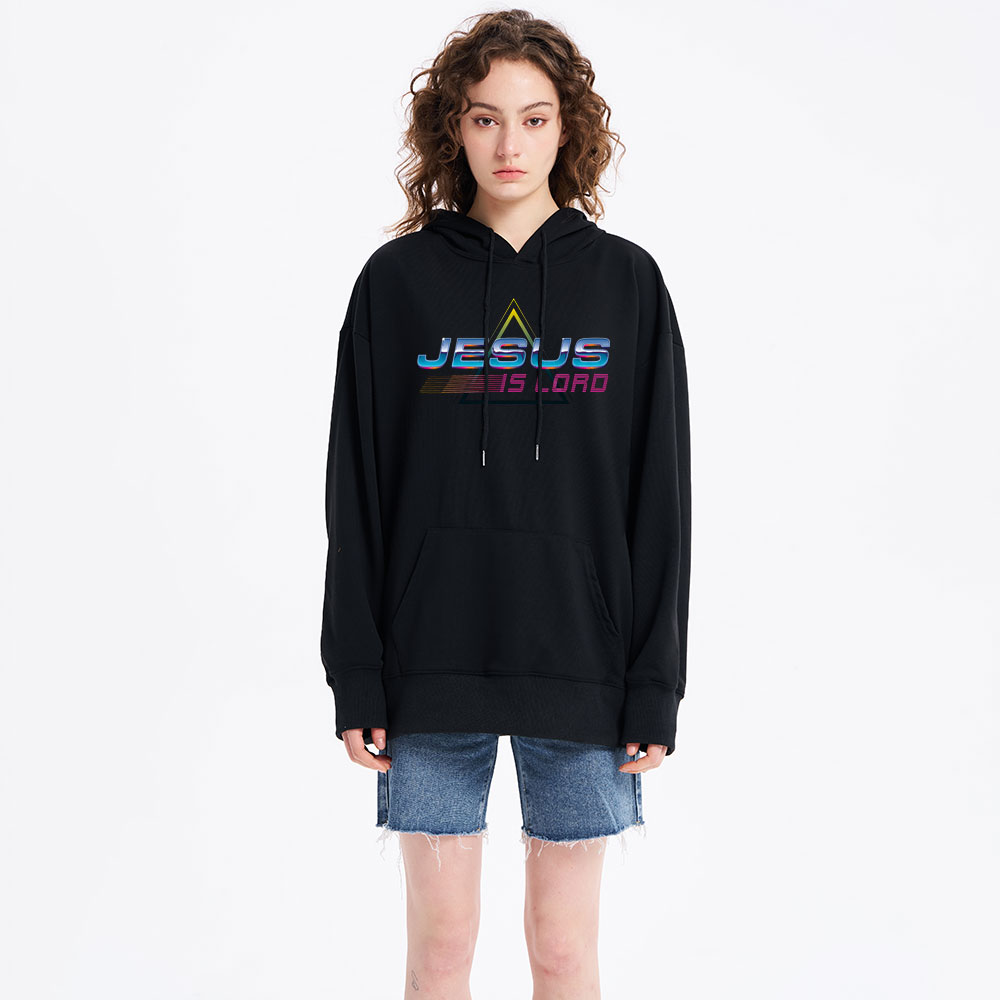 Jesus Is Lord Classic Christian Hoodie