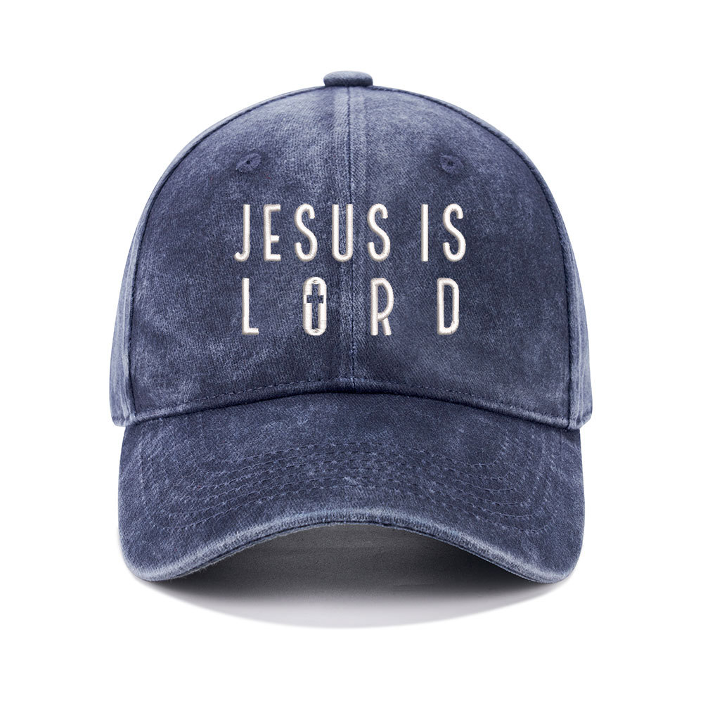 Loaves Of Bread And Fish Christian Washed Hat Sale - GuidingCross