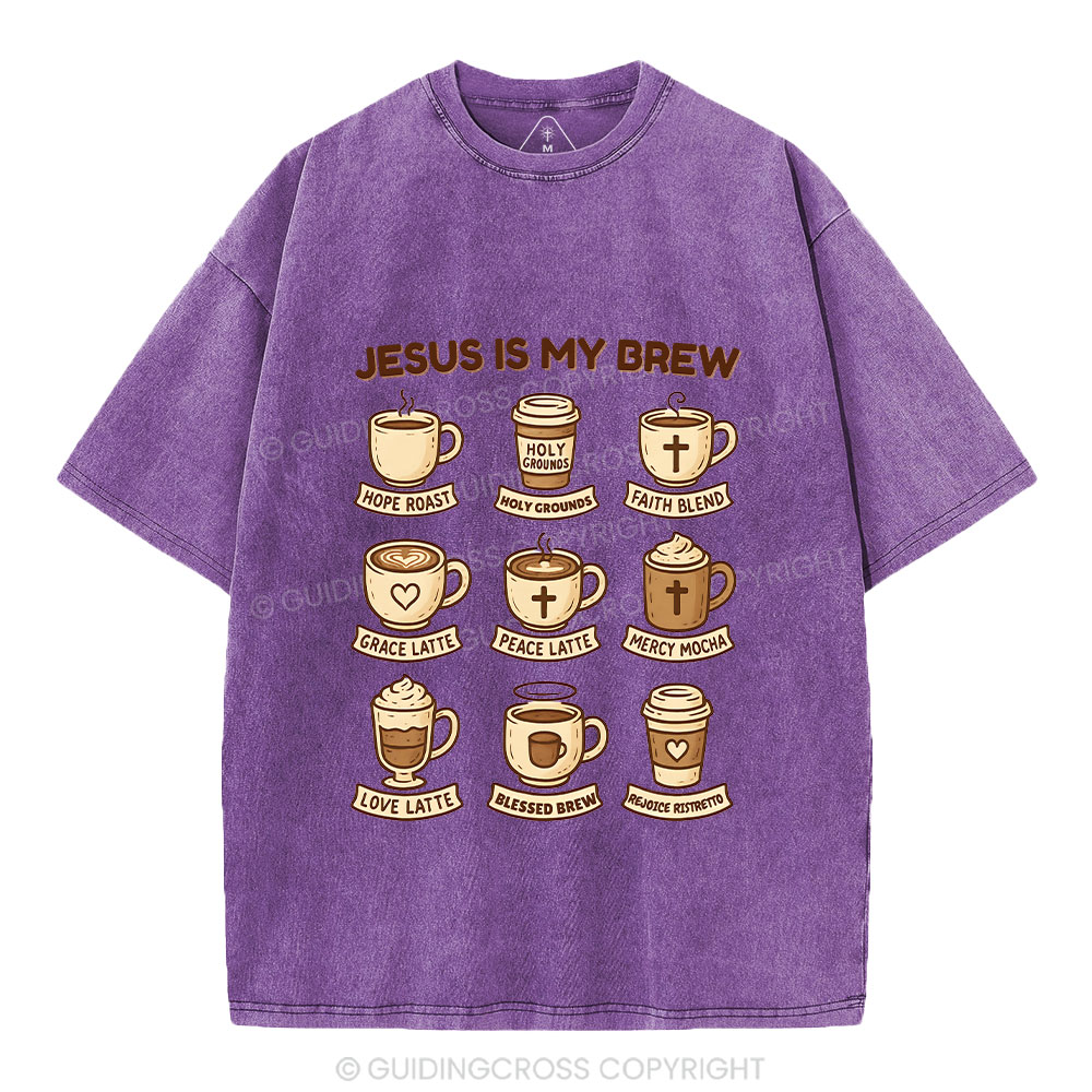 New-Sample Christian Washed T-Shirt Sale - GuidingCross