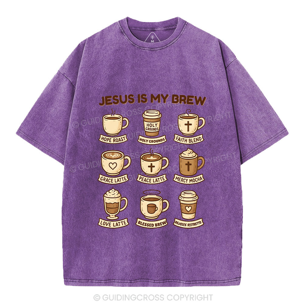 New-Sample Christian Washed T-Shirt Sale - GuidingCross