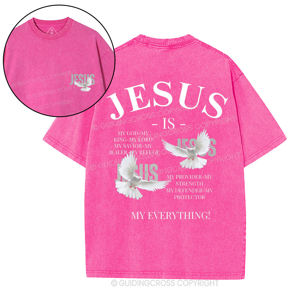 New-Sample Christian Washed T-Shirt Sale - GuidingCross