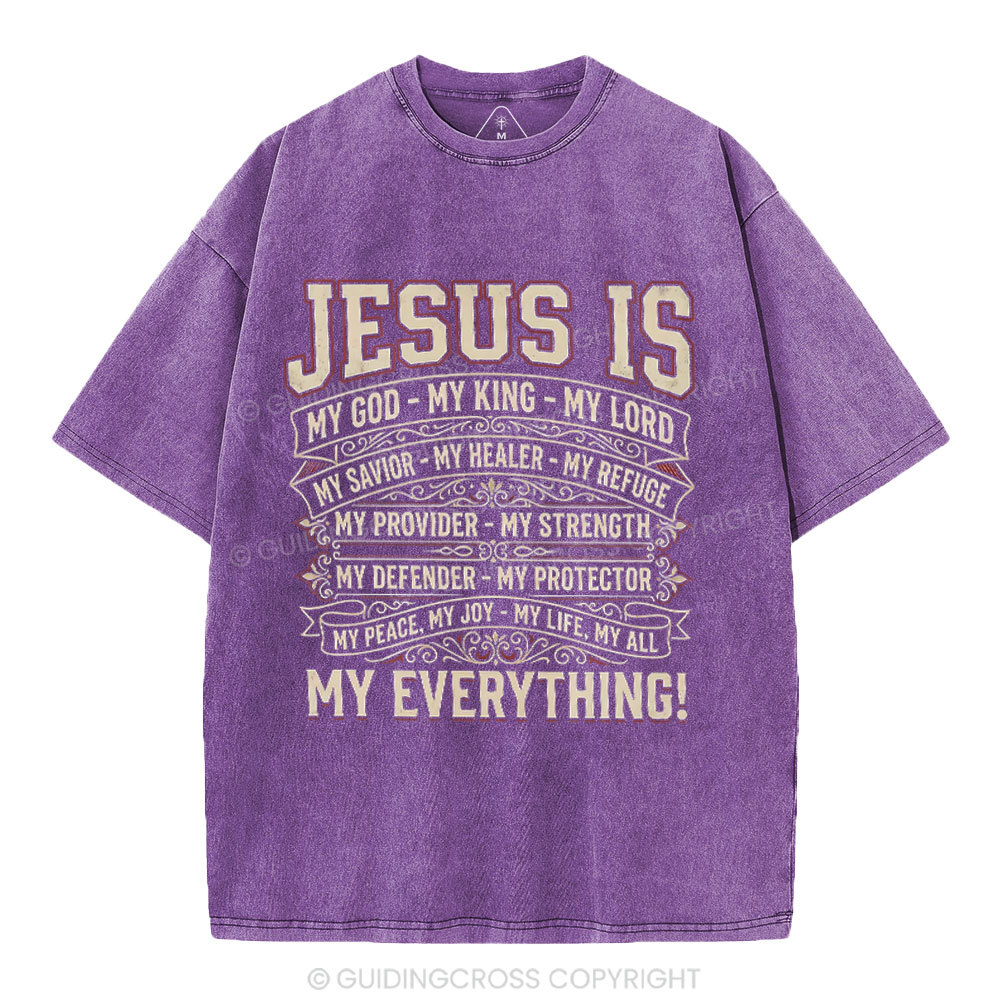 New-Sample Christian Washed T-Shirt Sale - GuidingCross