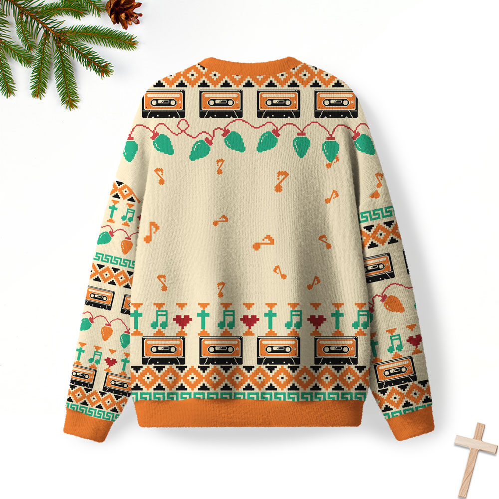 Jesus Is My Jam Christian Lightweight Sweater