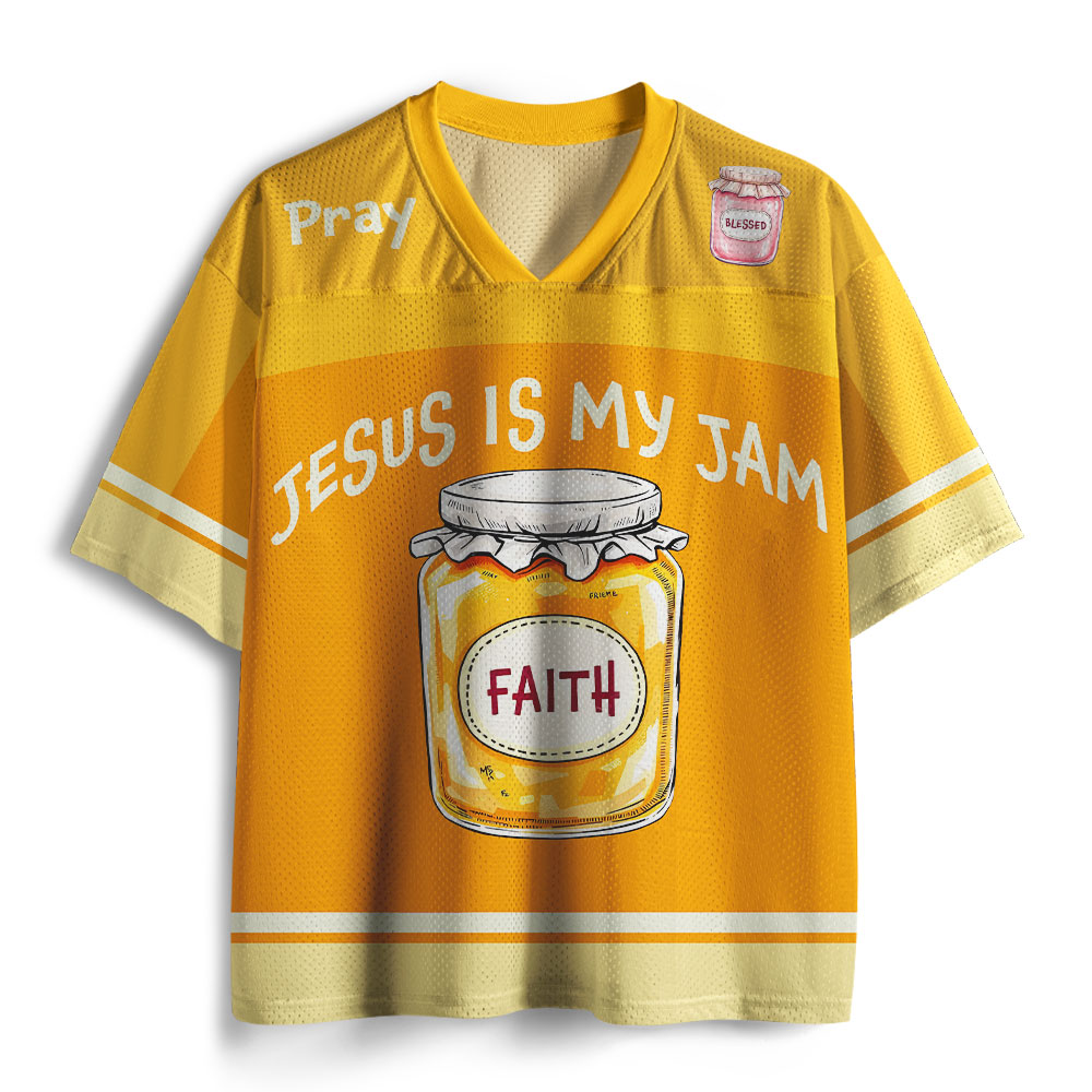 Jesus Is My Jam Christian Mesh Jersey