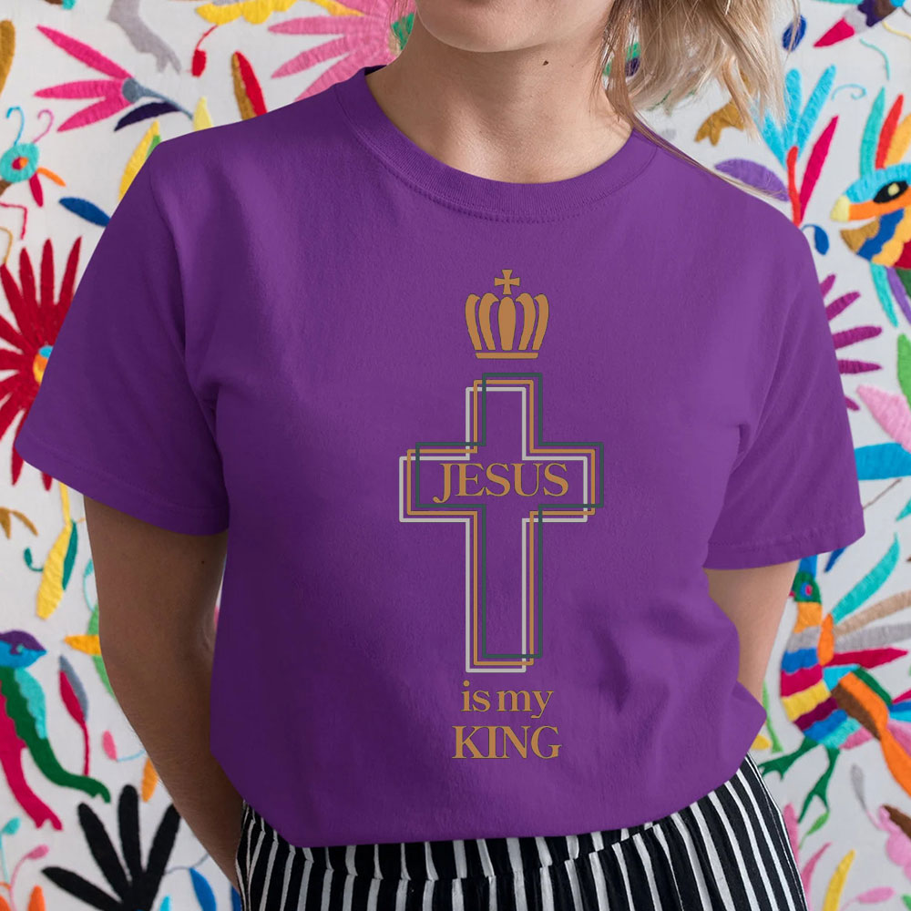 Jesus Is My King Christian T-Shirt