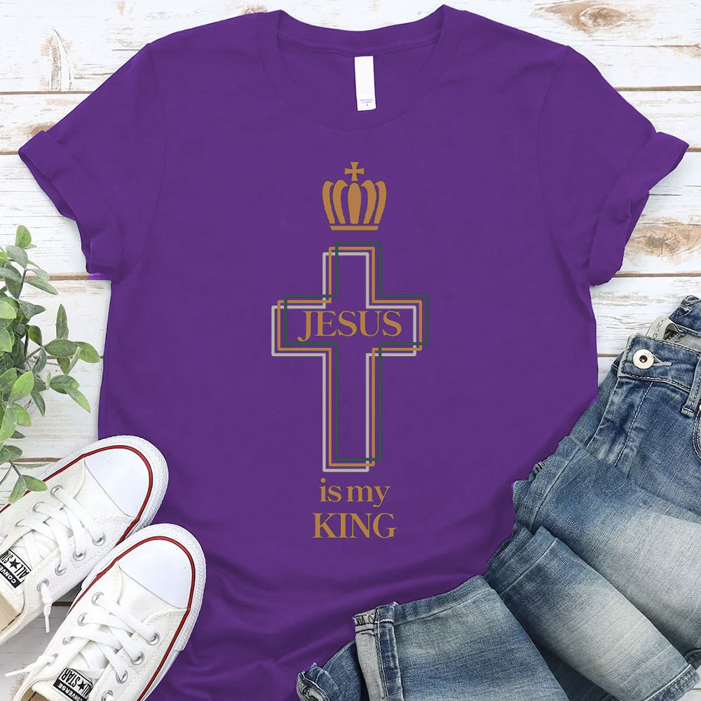 Jesus Is My King Christian T-Shirt