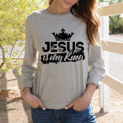 Jesus Is My King Christian T-Shirt