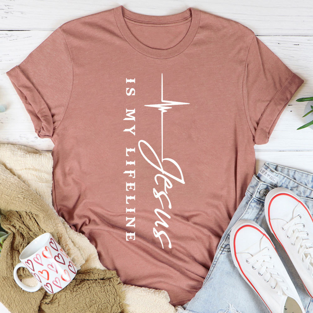 Jesus Is My Lifeline Christian T-Shirt