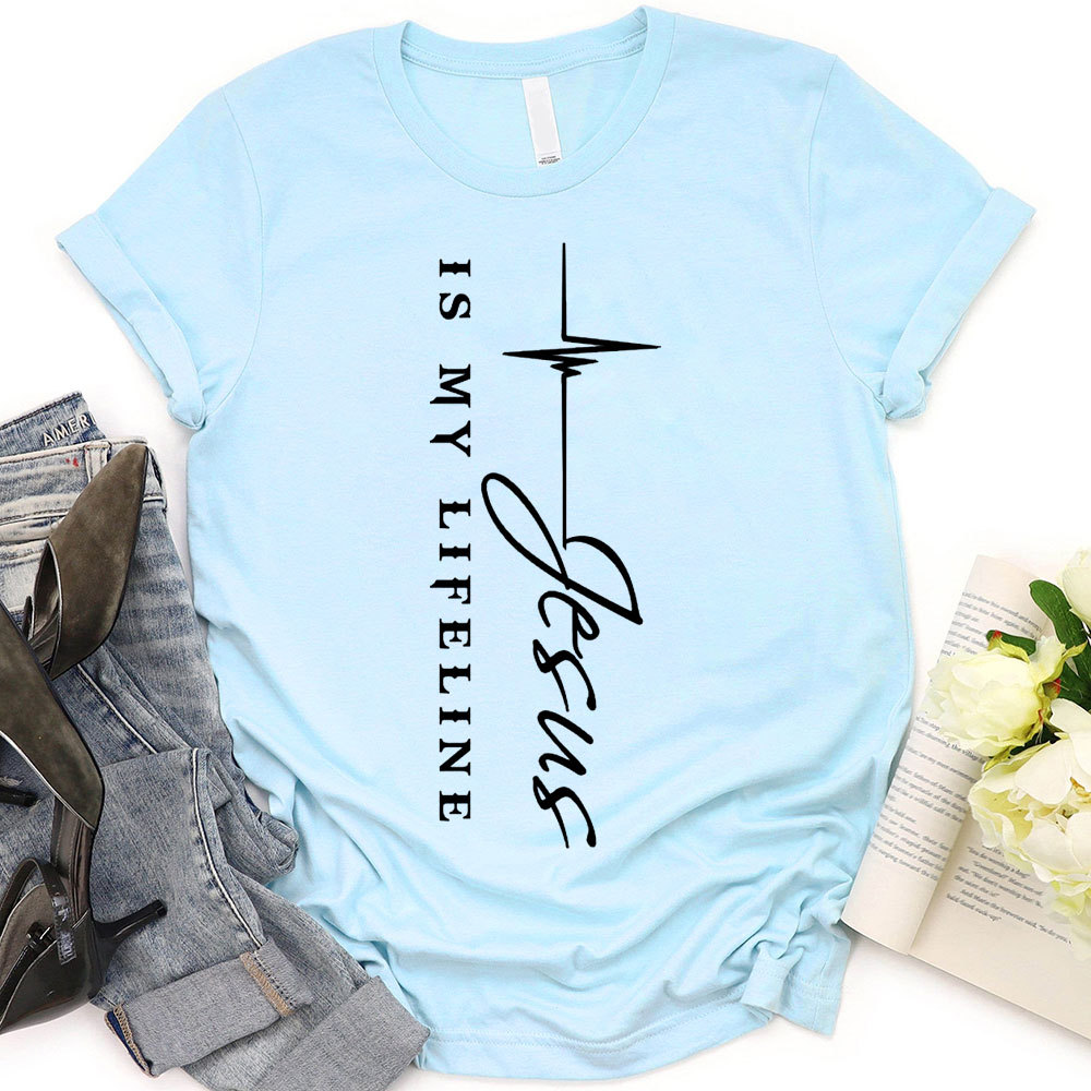 Jesus Is My Lifeline Christian T-Shirt