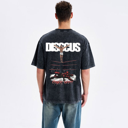 Jesus Is My Power Christian Washed T-Shirt