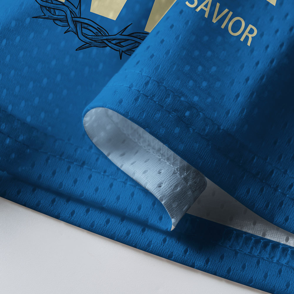 Jesus Is My Savior Christian Mesh Jersey