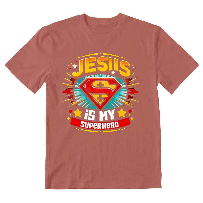 Jesus Is My Superhero Christian T-Shirt