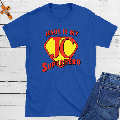 Jesus Is My Superhero Christian T-Shirt