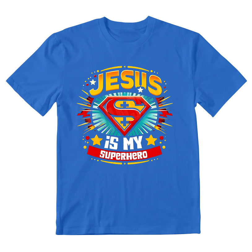 Jesus Is My Superhero Christian T-Shirt