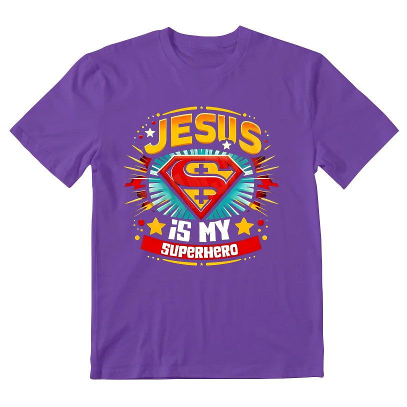Jesus Is My Superhero Christian T-Shirt